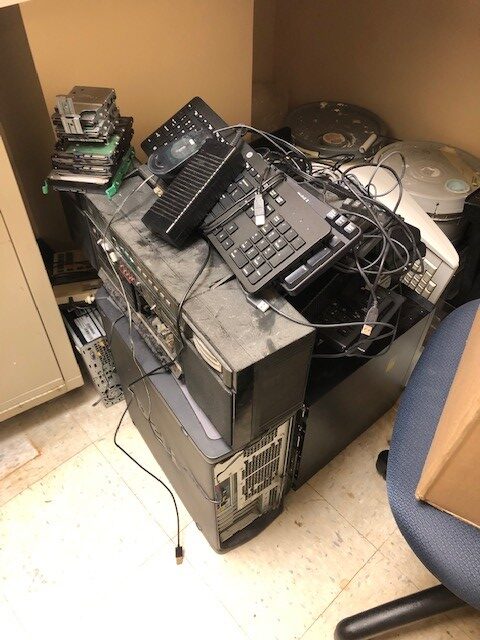 Old Tech Ready to Be Recycled