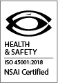 Health & Safety NSAI Certified Logo